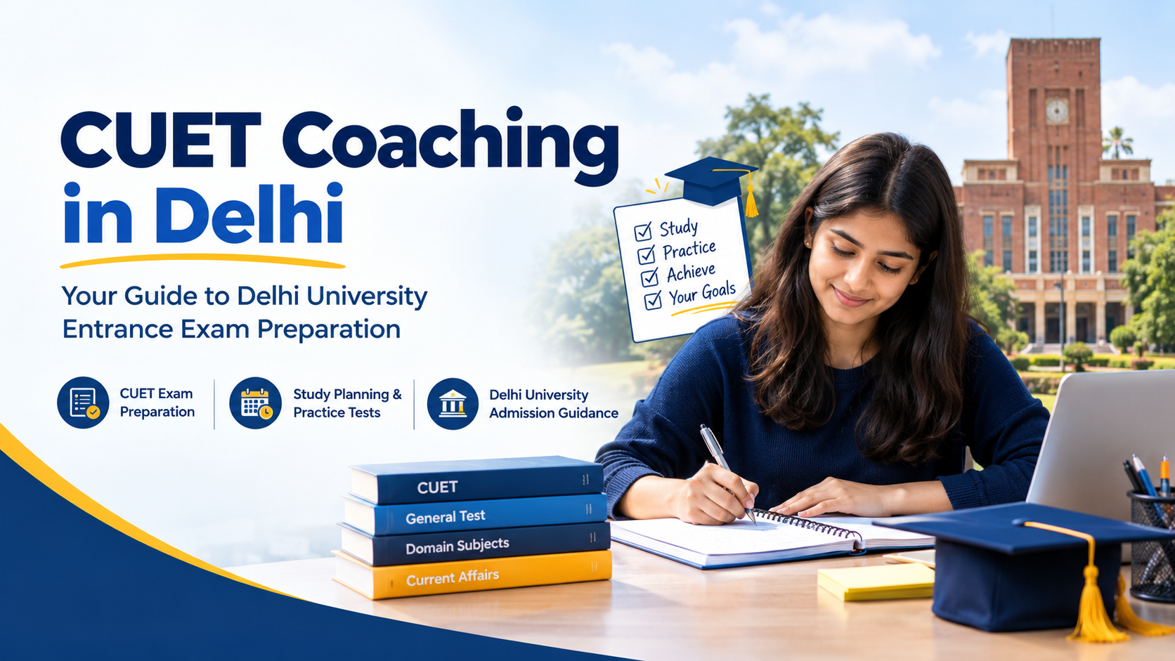 CUET Coaching in Delhi: A Complete Guide to Delhi University Entrance Exam Preparation